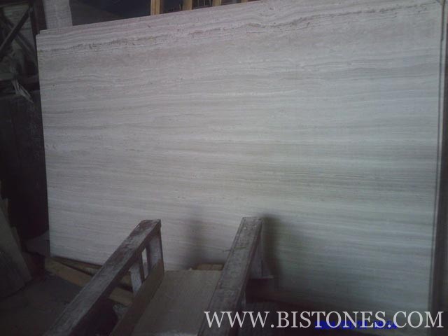 White Wood-Grain Slabs